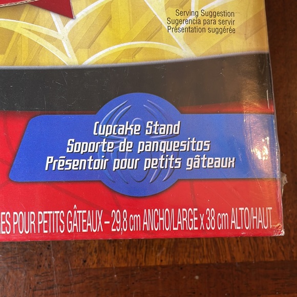 Wilton Marvel Spiderman Cupcake Cake Stand Birthday Party - Picture 2 of 6